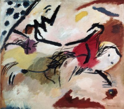 Improvisation 20 (Horses) by Wassily Kandinsky